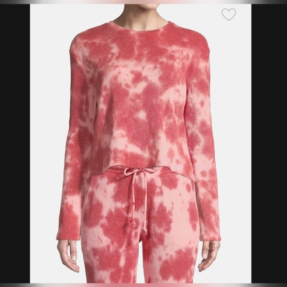 (M)🆕️🔥 Lord and Taylor🔥Design Lab WaffleTie Dye Lounge/Sweatpants Set - Picture 1 of 8